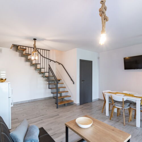 Apartament 5-osobowy na parterze Family z 2 pomieszczeniami sypialnianymi