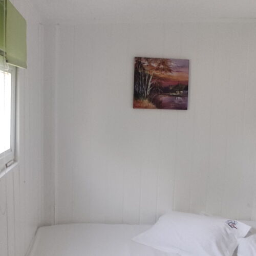 Pokój 2-osobowy na parterze z widokiem na rzekę