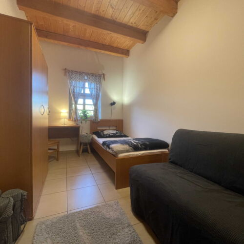 Pokoj se sprchou  pro 1 os. (s možností přistýlky)