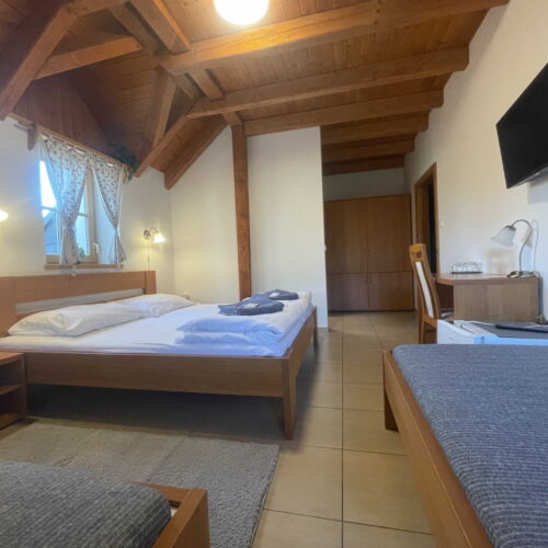 Family Pokoj se sprchou pro 4 os.