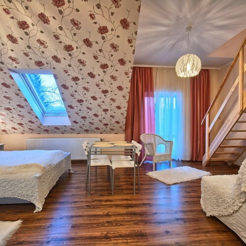 Mountain View 1-Room Apartment for 4 Persons (extra beds available)