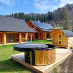 BRATNIA BYSTRE - Domy z bala z jacuzzi i sauna Baligród