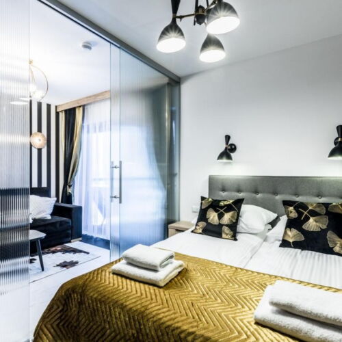 Apartament 4-osobowy z 1 pomieszczeniem sypialnianym