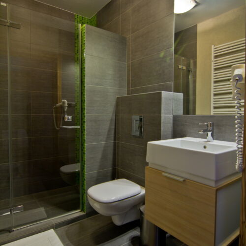 Double Room with Garden and Bathroom (extra bed available)