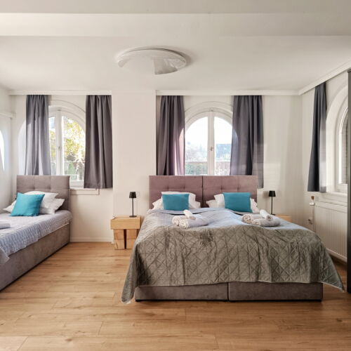 Premium 3-Room Family Apartment for 7 Persons