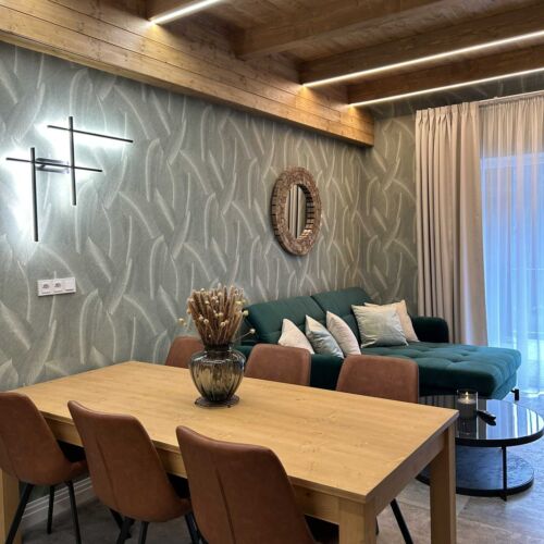 Apartman se sprchou s vlastní kuchyňkou pro 5 os. (s možností přistýlky)