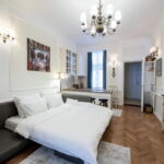 Emeleti balkonos 4 fős apartman 2 hálótérrel