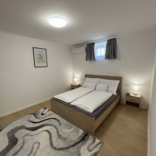 Apartament 3-osobowy Premia Przyjazny podróżom rodzinnym z 1 pomieszczeniem sypialnianym (możliwa dostawka)