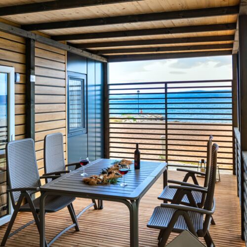 Superior Rekreační dům (jako celek) pro 5 os. s výhledem na moře