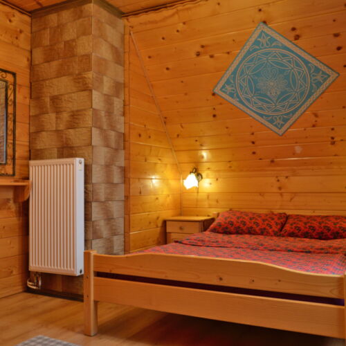 Domek drewniany 8-osobowy cały dom z widokiem na góry