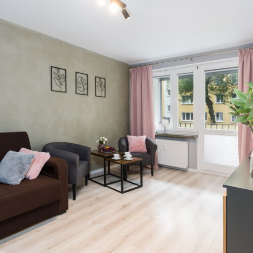 Apartament 6-osobowy z prysznicem cały dom z 3 pomieszczeniami sypialnianymi