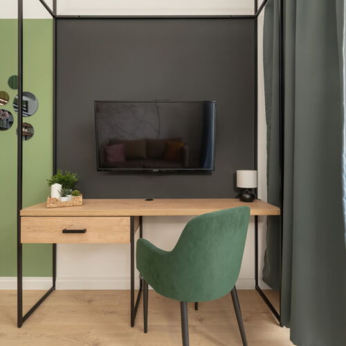 Apartament 4-osobowy z prysznicem cały dom z 1 pomieszczeniem sypialnianym