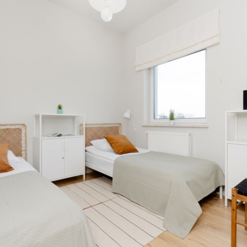 Apartament 6-osobowy z prysznicem cały dom z 3 pomieszczeniami sypialnianymi