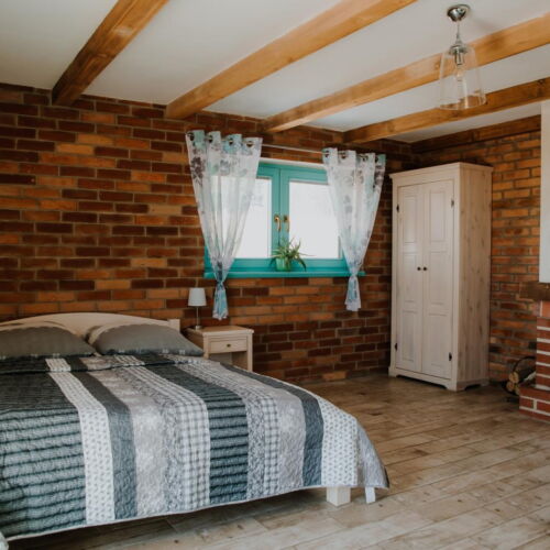 Apartament 4-osobowy na parterze z widokiem na ogród z 1 pomieszczeniem sypialnianym