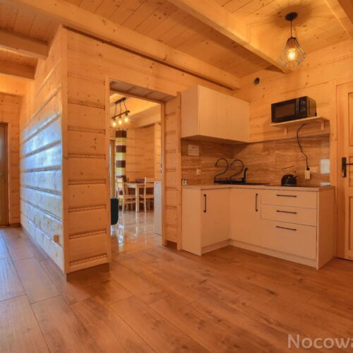 Domek drewniany 14-osobowy cały dom Wielki (możliwa dostawka)