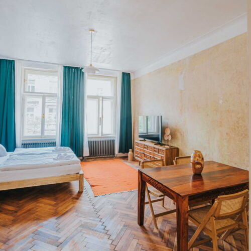 Apartament cu duș cu chicinetă proprie pentru 4 pers.