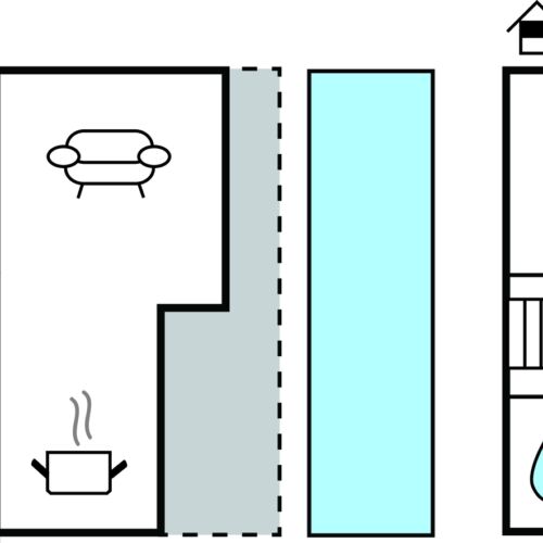 Casă de vară pentru 8 pers. (se inchirieaza doar integral)