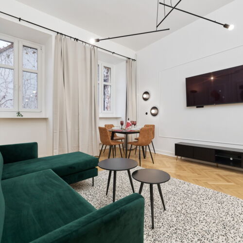 Apartament 4-osobowy z prysznicem cały dom z 2 pomieszczeniami sypialnianymi