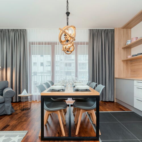 Apartament 8-osobowy tV z płaskim ekranem cały dom z 4 pomieszczeniami sypialnianymi