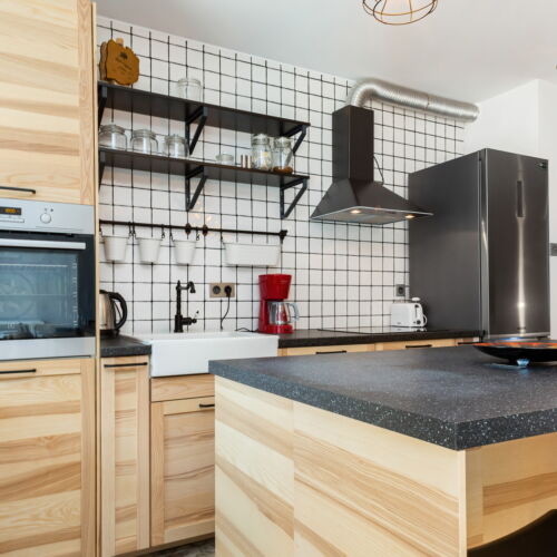 Cały dom 5-osobowy z wanną z widokiem na rzekę