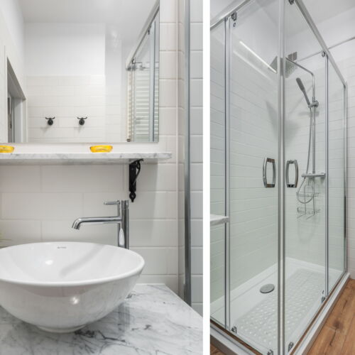 4-osobowy z prysznicem cały dom