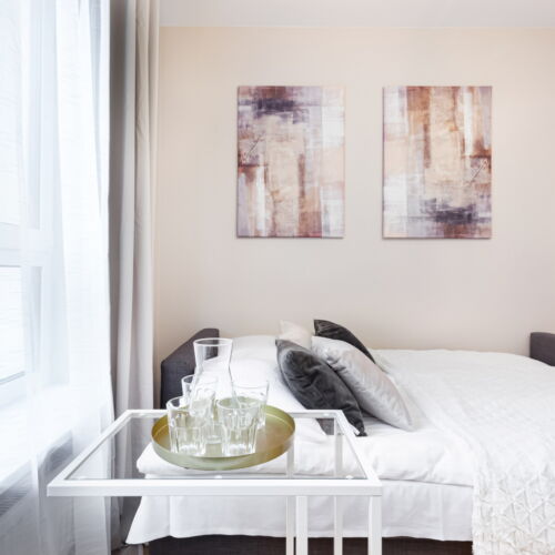 Apartament 2-osobowy z prysznicem cały dom z 1 pomieszczeniem sypialnianym