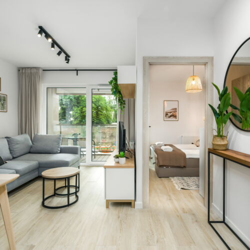 Apartament 4-osobowy z prysznicem cały dom z 2 pomieszczeniami sypialnianymi