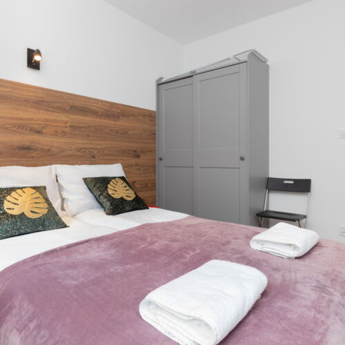 Apartament 4-osobowy z prysznicem cały dom z 2 pomieszczeniami sypialnianymi