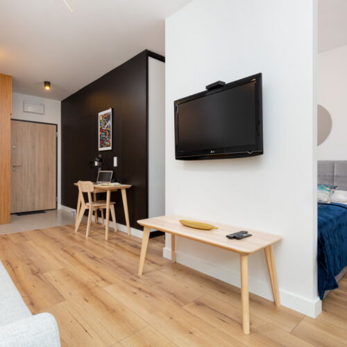 Apartament 4-osobowy z prysznicem cały dom z 1 pomieszczeniem sypialnianym