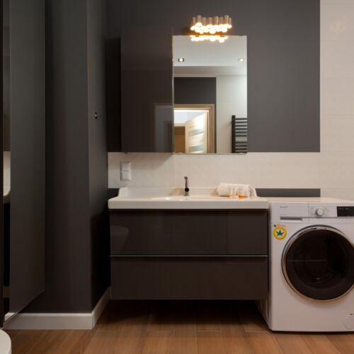 Apartament 4-osobowy z wanną cały dom z 2 pomieszczeniami sypialnianymi