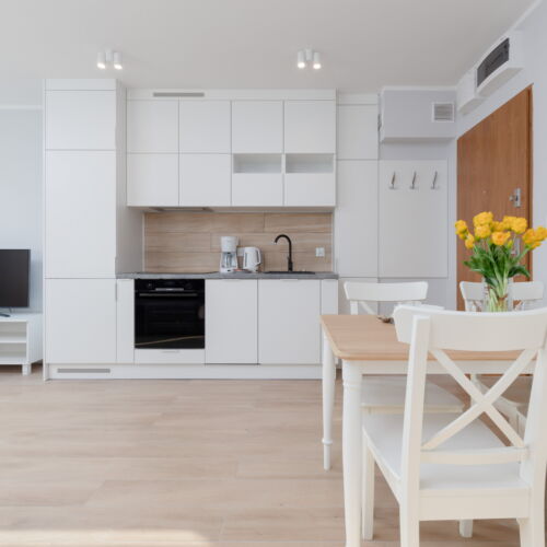 Apartament 4-osobowy z prysznicem cały dom z 2 pomieszczeniami sypialnianymi
