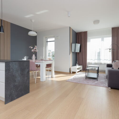 Apartament 6-osobowy z prysznicem cały dom z 3 pomieszczeniami sypialnianymi