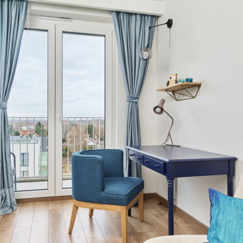 Apartament 6-osobowy z prysznicem cały dom z 3 pomieszczeniami sypialnianymi