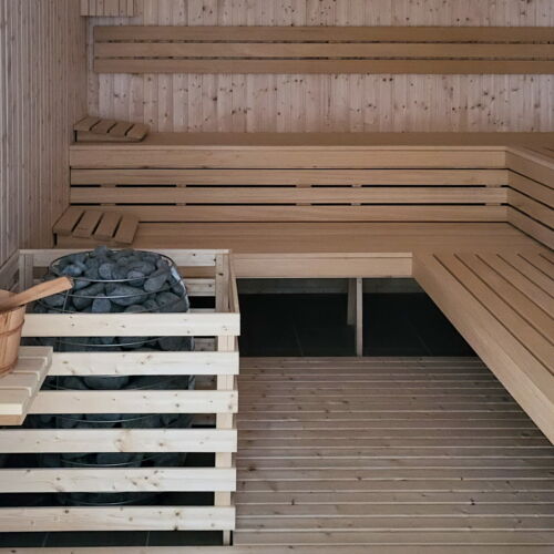 House (jako celek) se sprchou pro 5 os. s výhledem na řeku