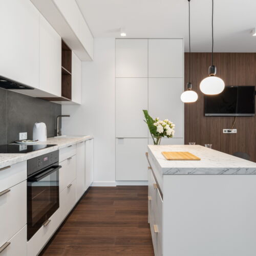 Apartament 4-osobowy z prysznicem cały dom z 2 pomieszczeniami sypialnianymi