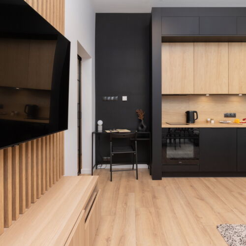 Apartament 4-osobowy z prysznicem cały dom z 2 pomieszczeniami sypialnianymi