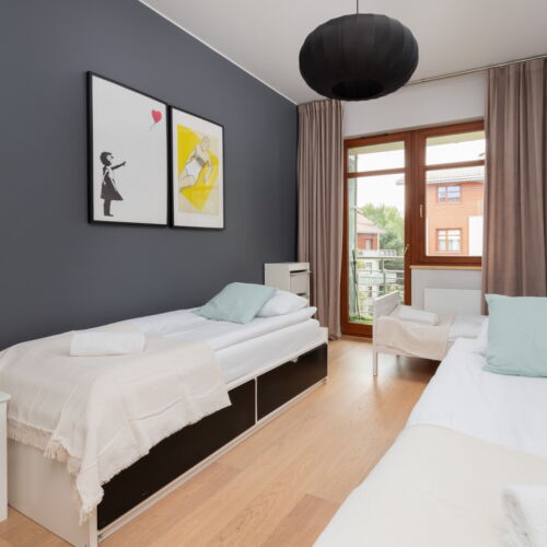 Apartament 7-osobowy z prysznicem cały dom