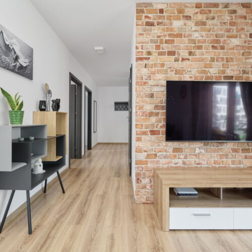 Apartament 5-osobowy z wanną cały dom z 3 pomieszczeniami sypialnianymi