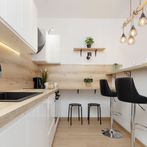 Apartament 4-osobowy z prysznicem cały dom z 2 pomieszczeniami sypialnianymi