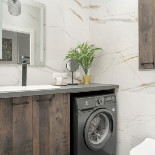 Apartament 4-osobowy z prysznicem cały dom z 2 pomieszczeniami sypialnianymi