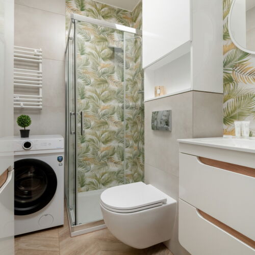 Apartament 2-osobowy z prysznicem cały dom z 1 pomieszczeniem sypialnianym