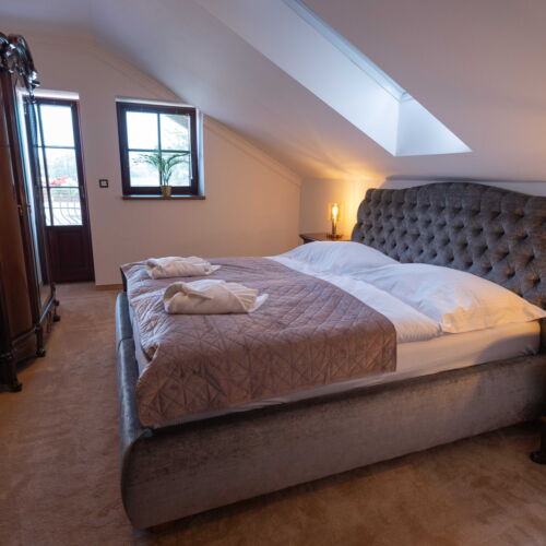 Apartament cu aer condiționat cu terasă cu 1 camera pentru 2 pers.