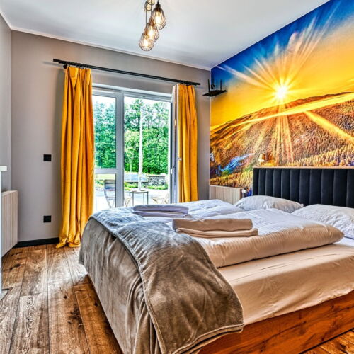 Apartman s manželskou postelí s 1 ložnicí