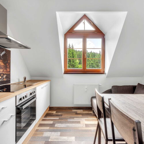 1-Room Apartment for 4 Persons with Shower Mezonet