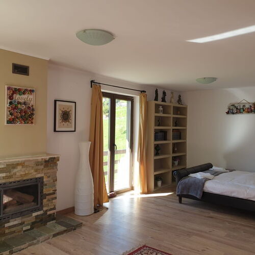 Rekreační dům (jako celek) pro 6 os. s výhledem na hory s panoramou (s možností přistýlky)