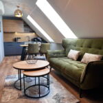 Apartman se sprchou pro 4 os. se 2 ložnicemi na poschodí