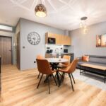 Apartman se sprchou pro 3 os. s 1 ložnicí na poschodí (s možností přistýlky)