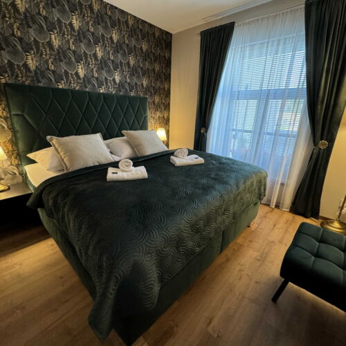 Apartament la parter cu duș cu 1 camera pentru 2 pers. (se poate solicita pat suplimentar)