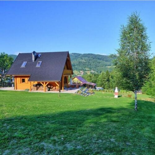 Domek drewniany 8-osobowy 