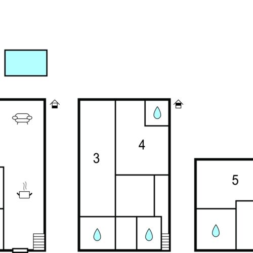 Casă de vară pentru 8 pers. (se inchirieaza doar integral)